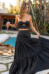 Ayla Maxi Skirt - Black