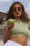 Adella Knit Top - Pistachio