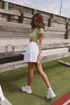 Adella Knit Top - Pistachio