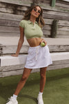 Adella Knit Top - Pistachio