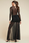 OLIVIA MAXI DRESS - BLACK