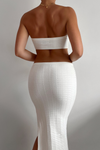Micah Midi Dress - White