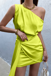 Charisma Mini Dress - Lime