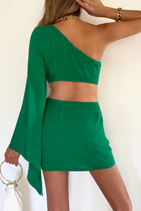 Liliko Mini Dress - Emerald