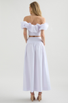 Savannah Maxi Skirt - White