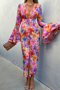 SPLENDOUR MIDI DRESS - FLORAL