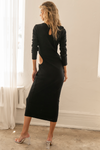 Austin Midi Dress - Black