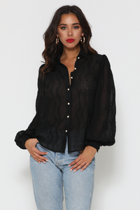 Elise Blouse - Black