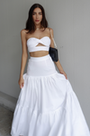 Ayla Maxi Skirt - White