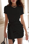 Winnie Shirt Dress - Black