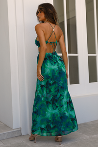 Calista Dress - Green