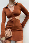 Tyra Mini Dress - Copper