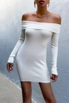 Paloma Knit Dress - Cream