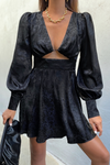 Rosalia Mini Dress - Black